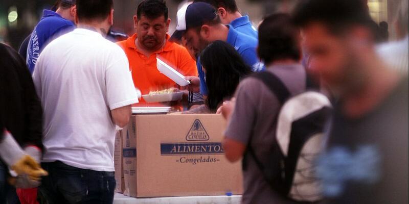 Nahrungsmittelausgabe in Argentinien (Archiv) - Foto: über dts Nachrichtenagentur
