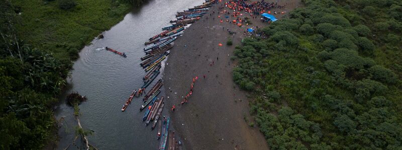 Die Berge sind unwegsam, die Sümpfe tief: Der Dschungel des Dariéns gilt als eine der gefährlichsten Migrationsrouten der Welt. (Archivbild) - Foto: Arnulfo Franco/AP