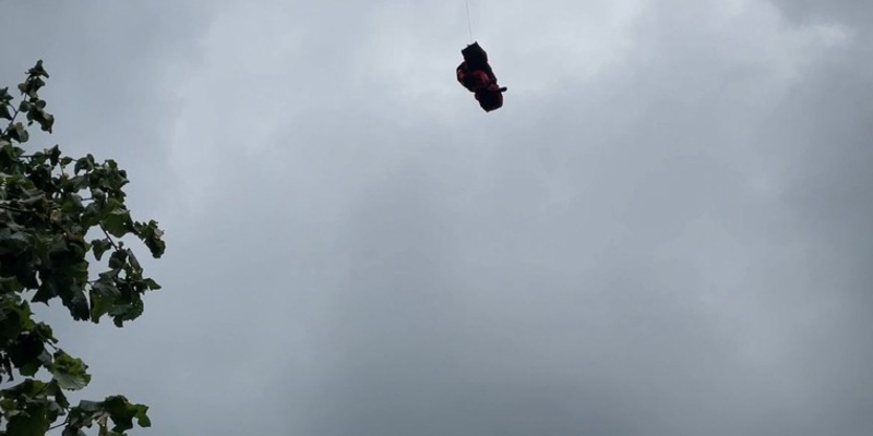 FW-EN: Personenrettung über Winde eines Rettungshubschraubers - Foto: presseportal.de