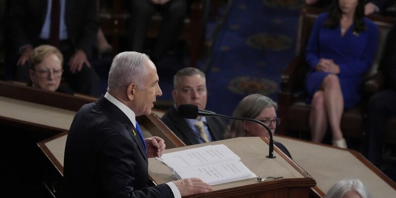 Entgegen den Hoffnung von Angehörigen der Geiseln verkündete Netanjahu keine Vereinbarung über eine Waffenruhe.   - Foto: J. Scott Applewhite/AP