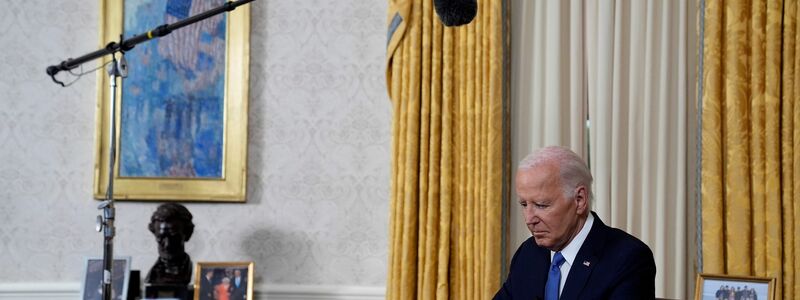 Biden will den Staffelstab eine eine jüngere Generation übergeben. - Foto: Evan Vucci/AP Pool/dpa