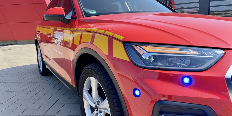 FW Alpen: Gemeldeter Ölfilm auf Gewässer - Foto: presseportal.de