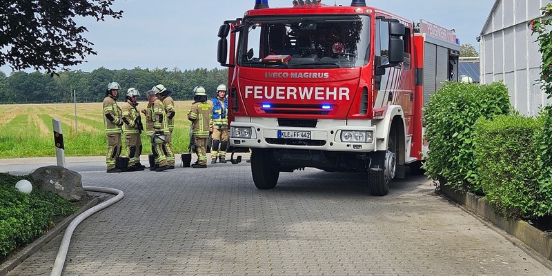 FW-KLE: Gebäudebrandbrand in Gärtnereibetrieb - Foto: presseportal.de