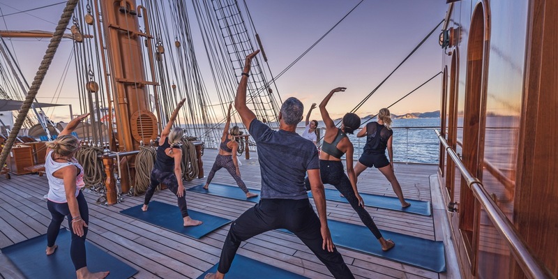 Gemeinsam unter Segeln auf Kurs Gesundheit / Sea Cloud Cruises und Max Grundig Klinik vereinen Das Beste aus zwei Welten - Foto: presseportal.de