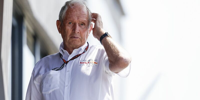 Helmut Marko macht sich über Red Bull Sorgen. - Foto: Erwin Scheriau/APA/dpa