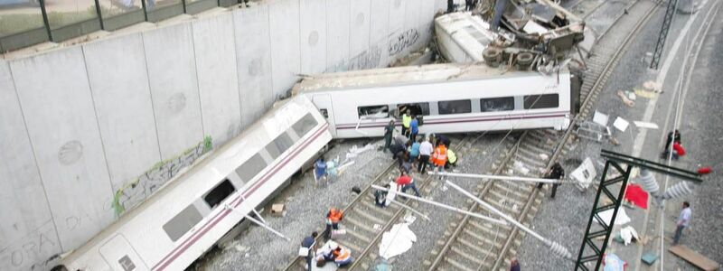 Der Unglückszug fuhr mit 192 Stundenkilometern in eine Kurve, in der nur Tempo 80 zugelassen war.  (Archivfoto) - Foto: picture alliance / Oscar Corral/EFE/dpa