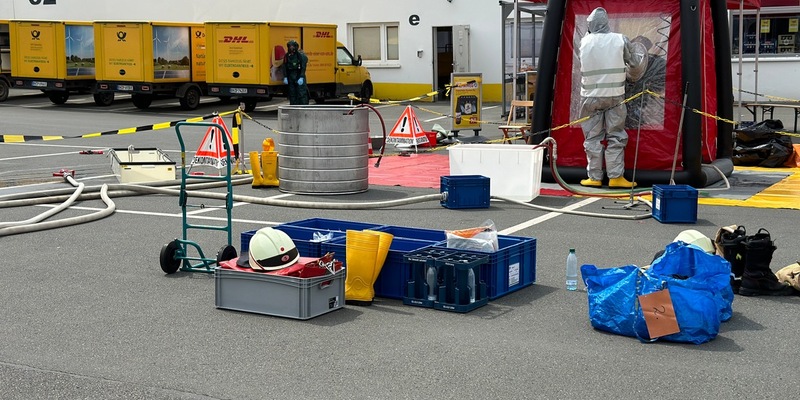 POL-SO: Großeinsatz für Feuerwehr, Rettungsdienst und Polizei in Geseke - Foto: presseportal.de