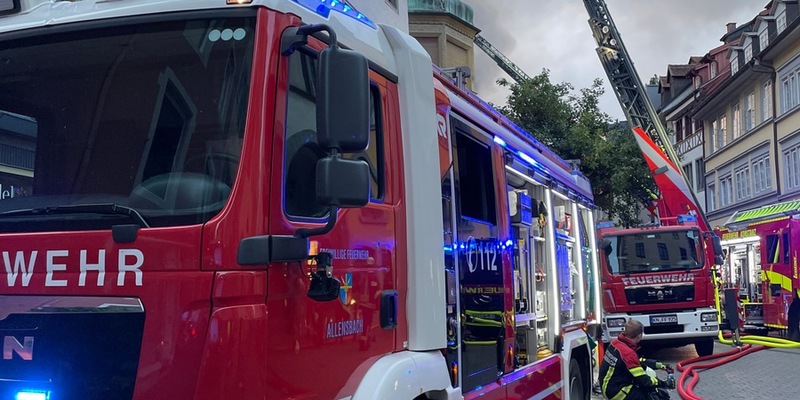 FW Allensbach: Überlandhilfe bei Großbrand in Konstanz - Foto: presseportal.de