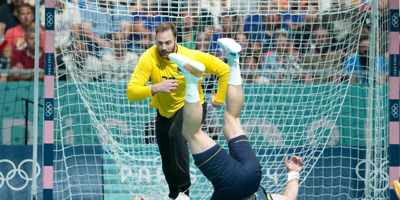 DHB-Profi Lukas Mertens scheiterte öfter am schwedischen Torhüter. - Foto: Marcus BrandtŽ/dpa