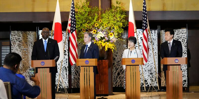 Die USA und Japan planen ein gemeinsames militärisches Hauptquartiers in Japan. - Foto: Hiro Komae/AP/dpa