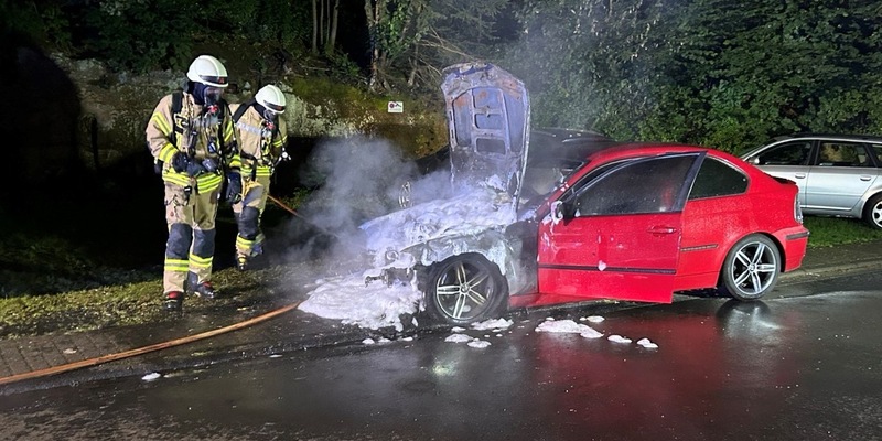 POL-PDWIL: PKW-Brand in Lissendorf - Foto: presseportal.de