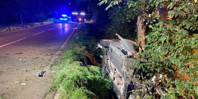 POL-AC: Alleinunfall in der Eifel - Vier Schwerverletzte in Monschau - Foto: presseportal.de