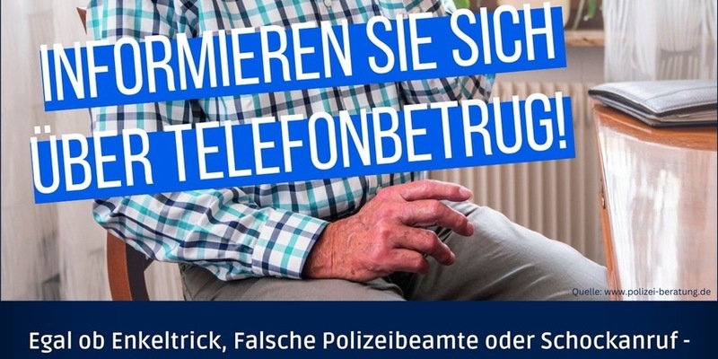 POL-PPRP: Polizeiliche Prävention für Sie vor Ort - Unsere Experten informieren über Betrugsmaschen und wie Sie sich davor schützen können - Foto: presseportal.de
