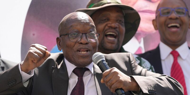 Zuma hatte eine eigene Partei gegründet. - Foto: Themba Hadebe/AP/dpa