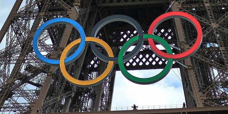 Eiffelturm mit Olympischen Ringen (Archiv) - Foto: über dts Nachrichtenagentur