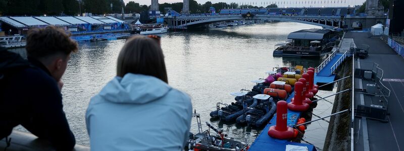 Die Triathleten können auch am eigentlich geplanten Wettkampftag nicht in die Seine. - Foto: Jan Woitas/dpa