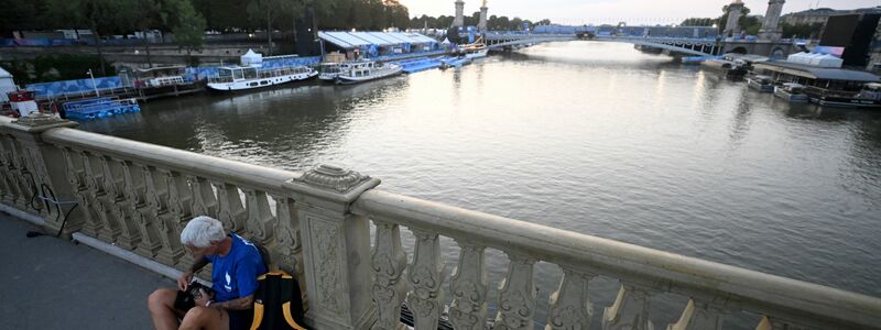 Die Wasserwerte ließen ein Rennen in der Seine zu. - Foto: Marijan Murat/dpa