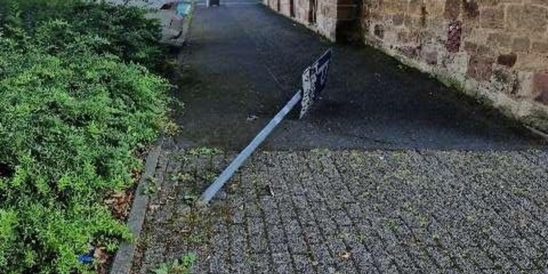 POL-NOM: Erneute Sachbeschädigung in der Innenstadt - Foto: presseportal.de