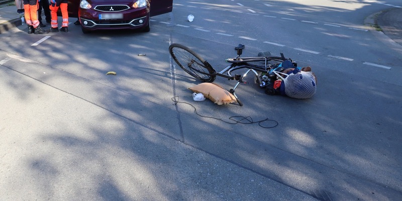POL-HF: Verkehrsunfall mit Personenschaden- Radfahrer verlässt verletzt die Unfallstelle - Foto: presseportal.de