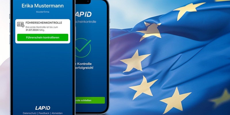 Sicherheit ohne Grenzen: Führerscheinkontrolle von LapID ab sofort für alle EU-Kartenführerscheine - Foto: presseportal.de