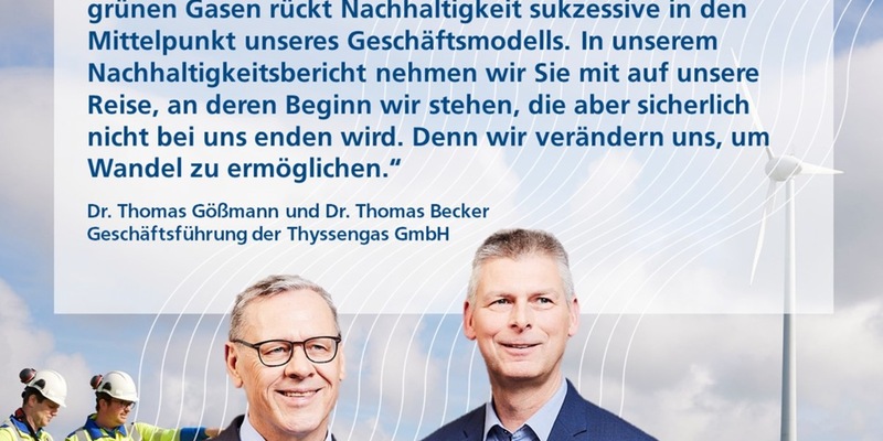 Thyssengas veröffentlicht dritten Nachhaltigkeitsbericht - Foto: presseportal.de
