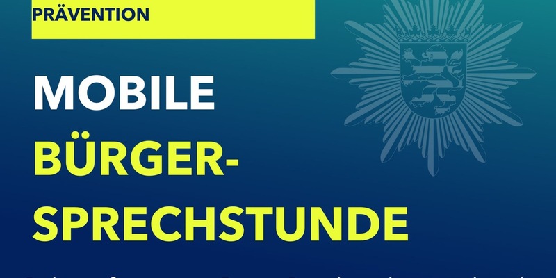 POL-DA: Erbach-Erbuch: Mobile Bürgersprechstunde der Polizei - Foto: presseportal.de