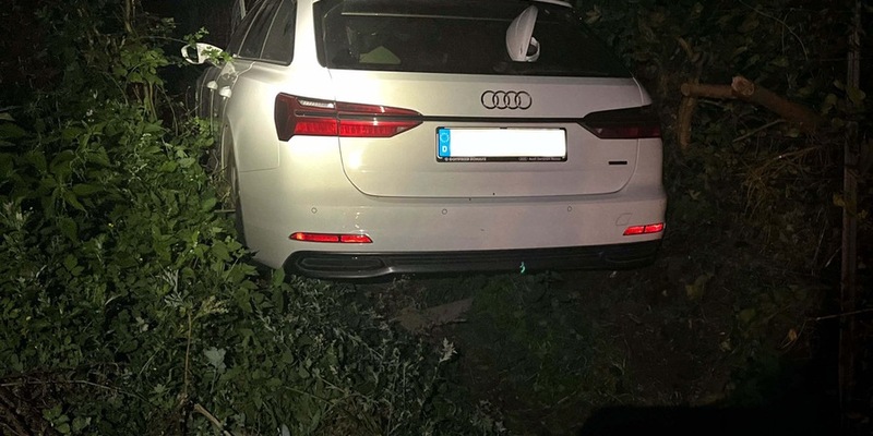 POL-DN: Alleiunfall unter Drogeneinfluss - Foto: presseportal.de