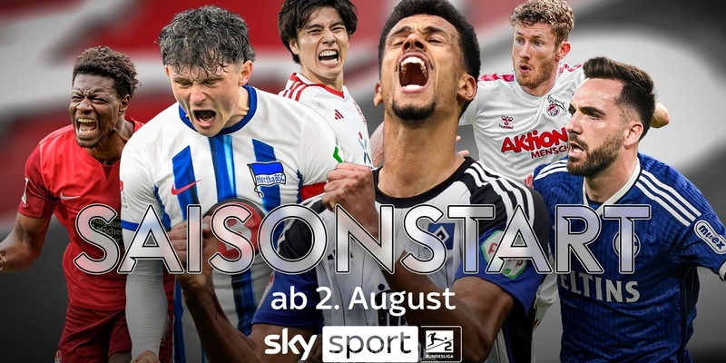 Mehr Tradition, mehr Spannung, mehr Spektakel: die 51. Saison der 2. Bundesliga mit dem Eröffnungsspiel 1. FC Köln gegen den HSV ab Freitag live bei Sky Sport - Foto: presseportal.de