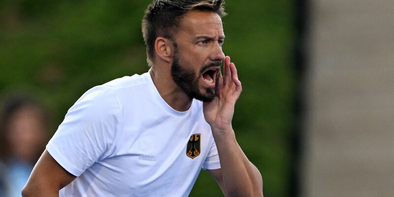 Valentin Altenburg wurde beim Olympia-Auftritt in Paris deutlich. - Foto: Federico Gambarini/dpa
