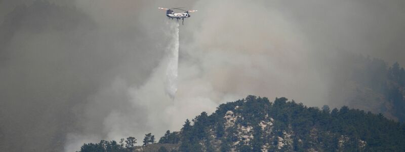 Anwohner der betroffenen Region in den Rocky Mountains wurden zur Evakuierung aufgefordert. - Foto: Zachary Spindler-Krage/The Denver Post/AP/dpa