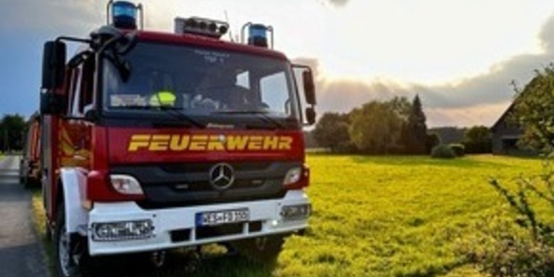 FW Hünxe: Person in Wohnung - Foto: presseportal.de