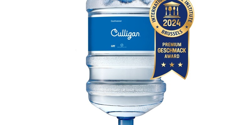 Culligan Deutschland erhält Superior Taste Award für herausragendes Quellwasser in Premium-Qualität - Foto: presseportal.de