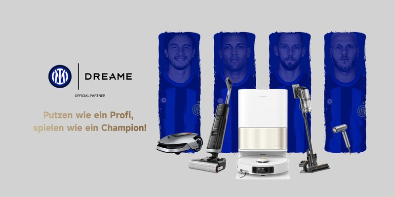 Dreame startet Partnerschaft mit Inter Mailand / Putzen wie ein Profi, spielen wie ein Champion! - Foto: presseportal.de