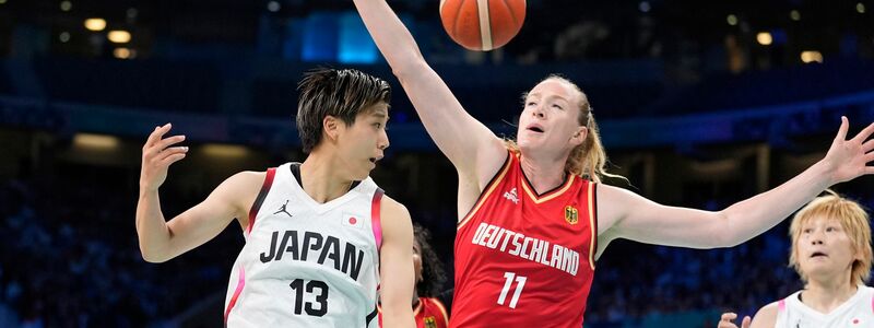 Marie Gülich und die deutschen Basketballerinnen haben bei Olympia auch ihr zweites Spiel gewonnen. - Foto: Michael Conroy/AP/dpa