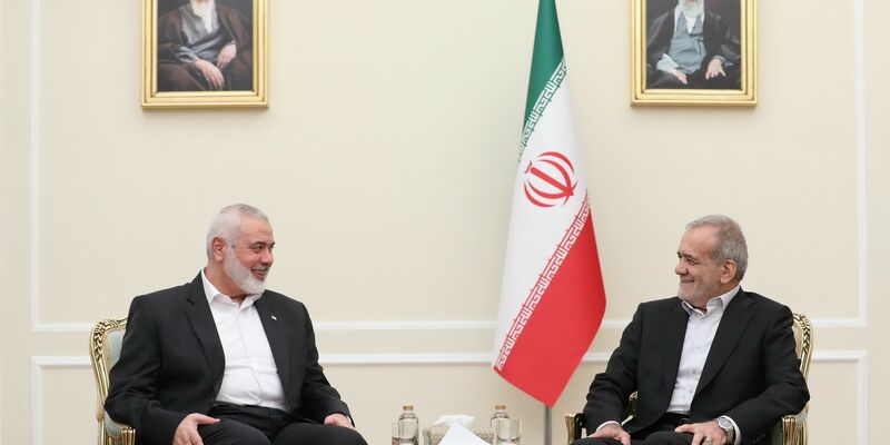 Irans neuer Präsident Massud Peseschkian versichert der Hamas auch nach Hanijas Tod die volle Unterstützungseines Landes. (Archivbild) - Foto: Iranian Presidency/ZUMA Press Wire/dpa