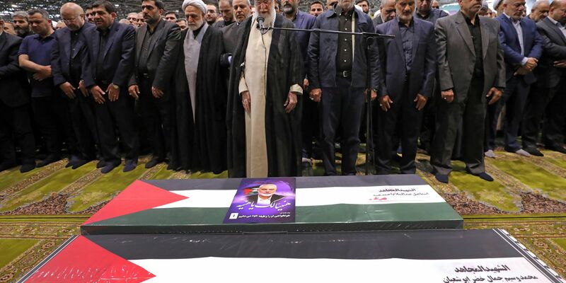Irans Armeechef will Blutrache gegen Israel wegen des Attentats auf Hanija. (Archivbild) - Foto: Uncredited/Office of the Iranian Supreme Leader/AP/dpa