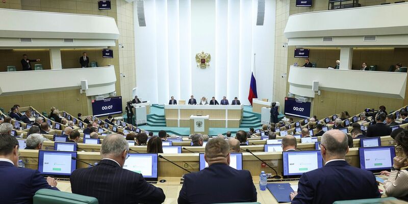 Ein Senator im russischen Föderationsrat soll einen Mord in Auftrag gegeben haben. (Archivbild) - Foto: ---/The Federation Council of The Federal Assembly of The Russian Federation/AP/dpa