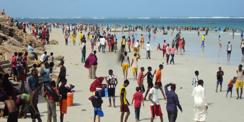 Der Lido Beach in Mogadischu (Archivbild) - Foto: picture alliance / dpa