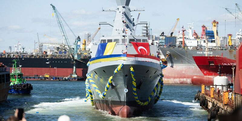 Die ukrainische Kriegsmarine hat im Verteidigungskampf gegen den russischen Angriffskrieg immer wieder militärische Erfolge für sich verbucht. (Archivbild) - Foto: Uncredited/Ukrainian Presidential Press Office/AP/dpa