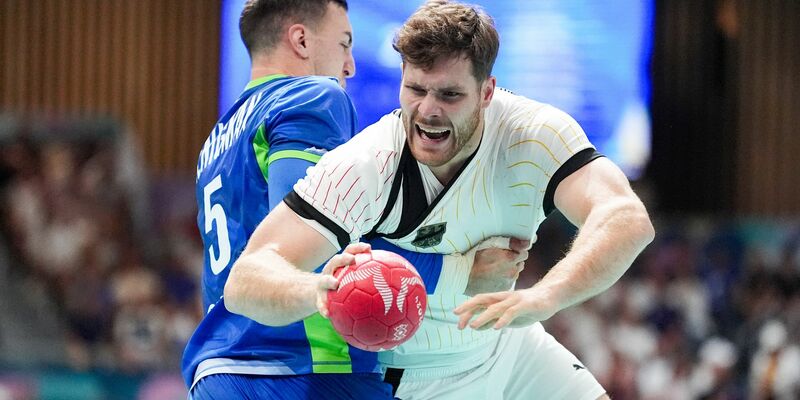 Torhüter David Späth sorgt für die nötigen Emotionen auf dem Parkett. - Foto: Marcus Brandt/dpa