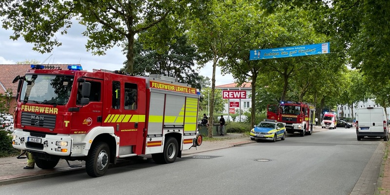 FW Lehrte: Zwei Feuerwehreinsätze im Stadtgebiet Lehrte zur selben Zeit - Foto: presseportal.de