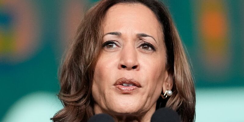 Kamala Harris bei einer Veranstaltung in Houston im US-Bundesstaat Texas. - Foto: Mat Otero/AP