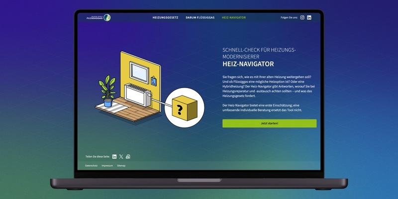 Fragen zur Heizungsmodernisierung? Der interaktive Heiz-Navigator bringt Klarheit - Foto: presseportal.de