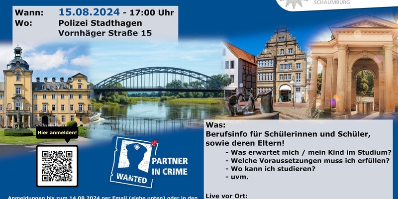 POL-NI: Berufsinformationsabend der Polizei - Foto: presseportal.de