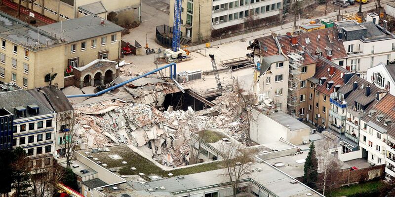 Der Prozessmarathon nach dem Einsturz des Kölner Stadtarchivs am Landgericht Köln ist mit der Einstellung der Verfahren beendet worden (Foto - Archiv). - Foto: Oliver Berg/dpa