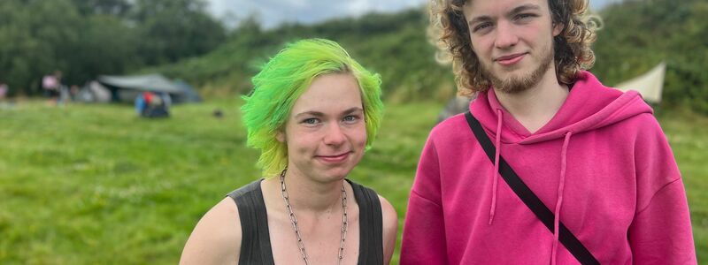 Das dritte Protestcamp auf Sylt ist aus Sicht der Veranstalter in diesem Jahr deutlich besser organisiert.  - Foto: Lea Albert/dpa