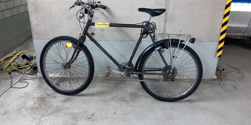 POL-DA: Darmstadt: Polizei sucht Besitzer eines grauen Fahrrads aus dem Herrngarten / Wer erkennt sein Fahrrad? - Foto: presseportal.de