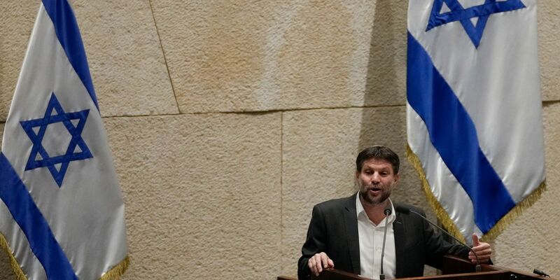 Israelischer Finanzminister Bezalel Smotrich - Foto: Maya Alerruzzo/AP/dpa