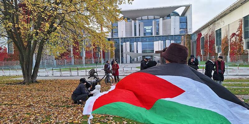Pro-Palästinenser-Protest vor dem Kanzleramt (Archiv) - Foto: über dts Nachrichtenagentur