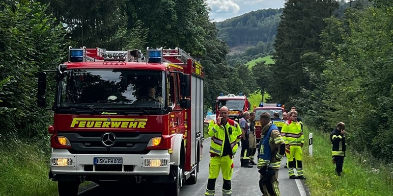 FF Olsberg: Erneuter Fehleinsatz für Rettungsdienste in Olsberg durch e-Call-System - Foto: presseportal.de